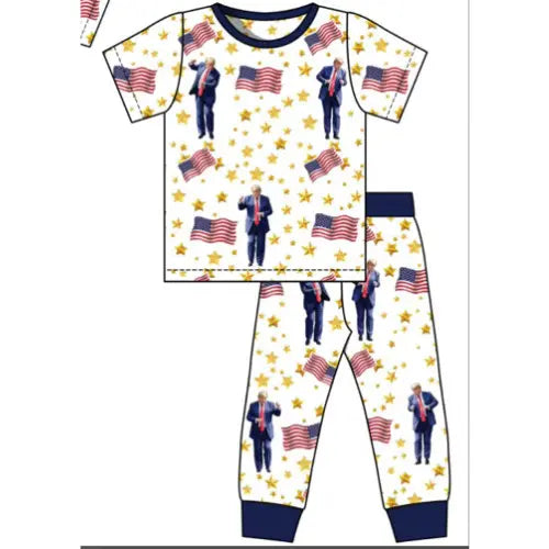 Children’s 2 Piece Bamboo Pajama Set trumppajamas.com